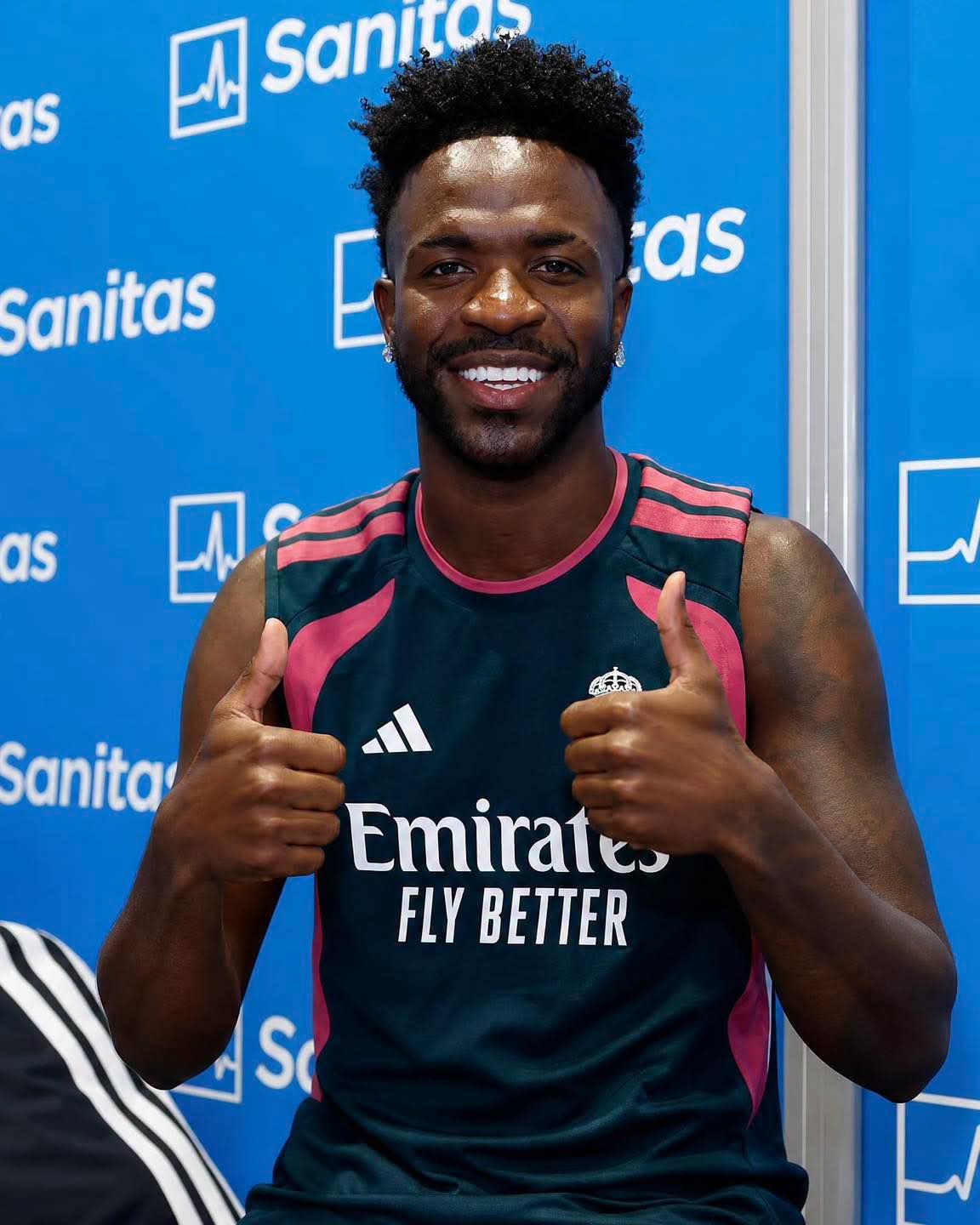 El guiño de Vinicius antes de la reunión definitiva
